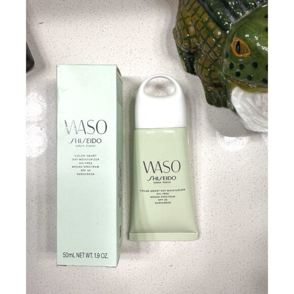 NIB Shiseido Waso Color Smart Day Oil-Free Moisturizer SPF 30 1.9 oz 50 mL - Picture 1 of 8